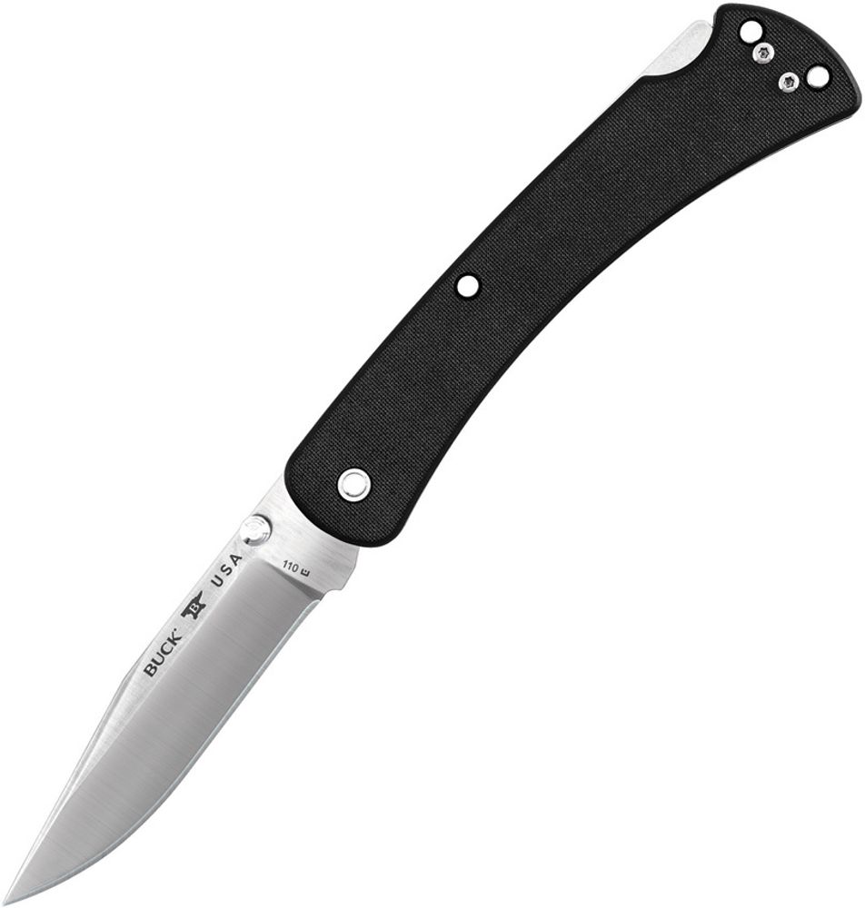 Складной нож Buck 110 Slim Pro Black