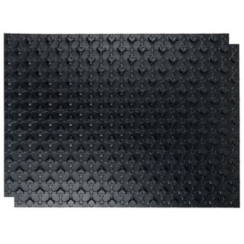 Мат для тёплого пола Stout 1100х800х1 мм чёрный с бобышками без теплоизоляции (SMF-0001-110800)