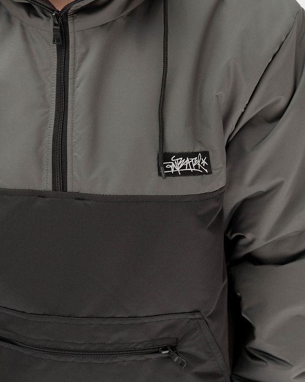 Анорак Warm Spray Long Combo Grеy - фото 5