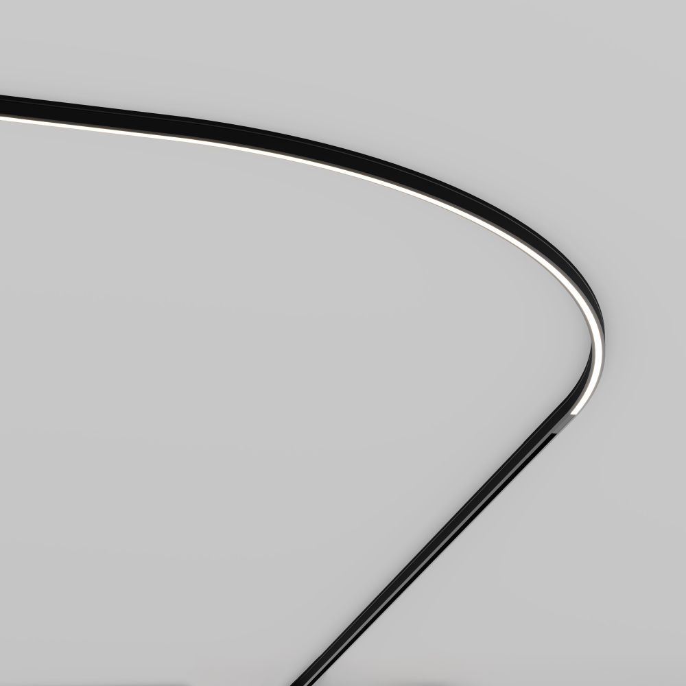 Трековый магнитный светодиодный светильник Maytoni Levity   TR186-1-16W4K-B