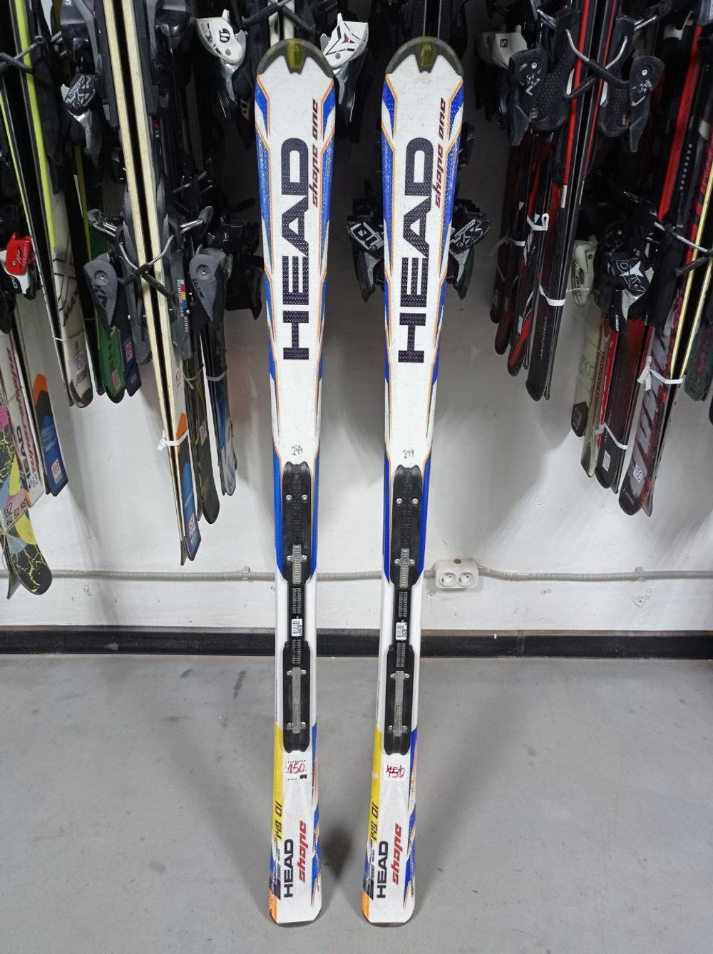 Горные лыжи Head Shape One размер 150 см без креплений