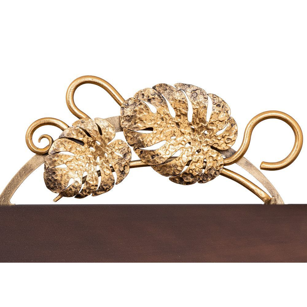 Тумба прикроватная Monstera Deliciosa (Монстера) подвесная Каштан