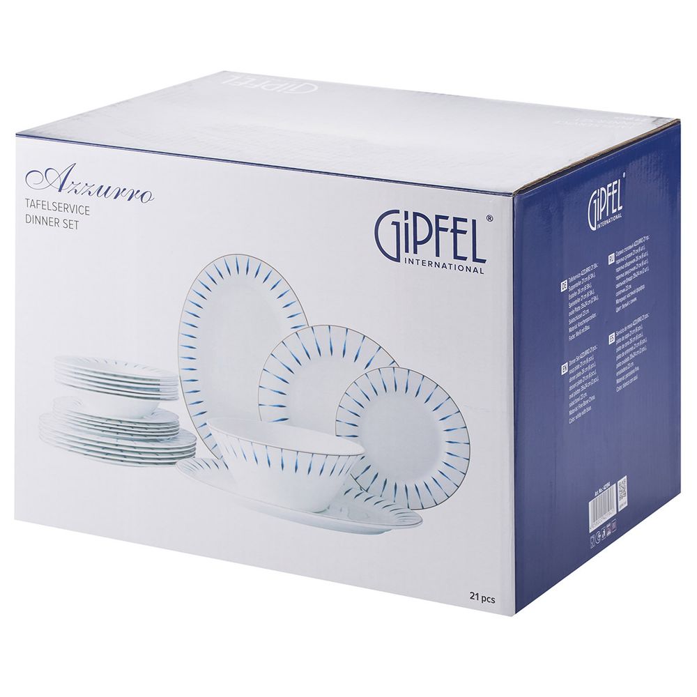 Сервиз столовый Gipfel Azzurro 42194 21 предмет
