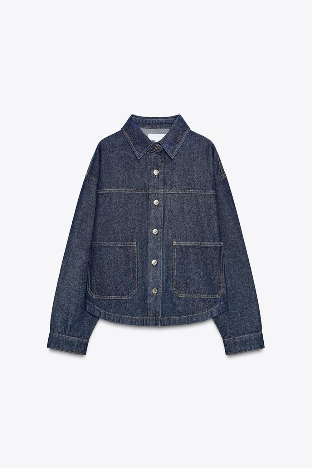 ZARA ДЖИНСОВАЯ КУРТКА Z1975, СИНИЙ