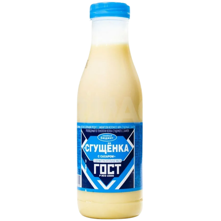 Сгущенка с сахором Семейный Бюджет 650 гр