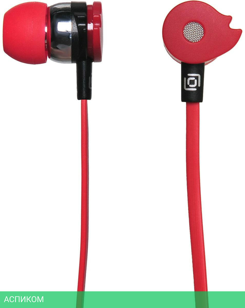 Наушники Oklick HP-S-210 красный (D1-1R/374405)