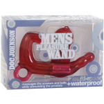 Стимулятор простаты MENS PLEASURE WAND с вибрацией на выносном пульте управления (красный) (Цвет: красный)