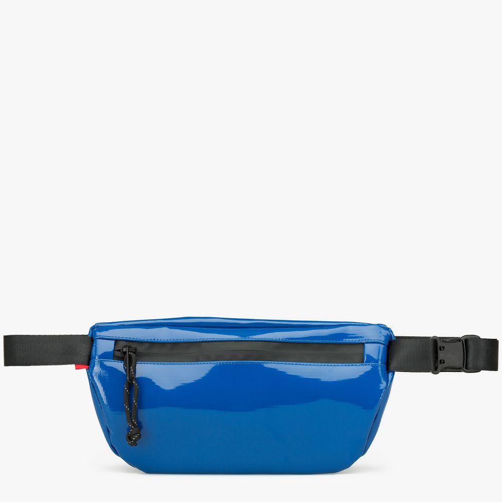 Сумка поясная Барка '20 вся из синего тента