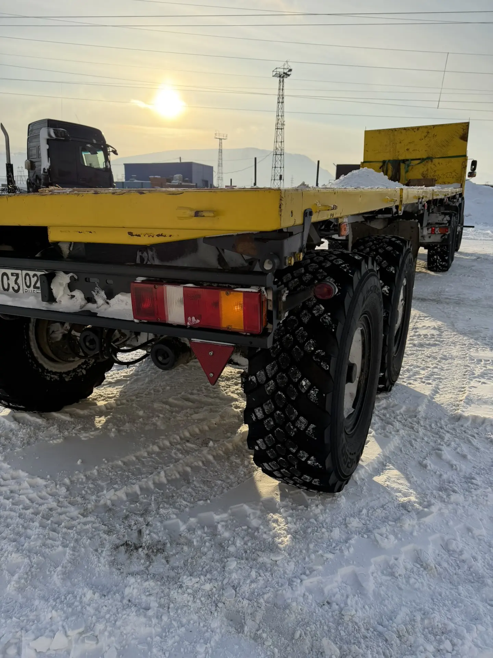 Туймазинский завод автобетоновозов 5885* Полуприцеп бортовой 588521