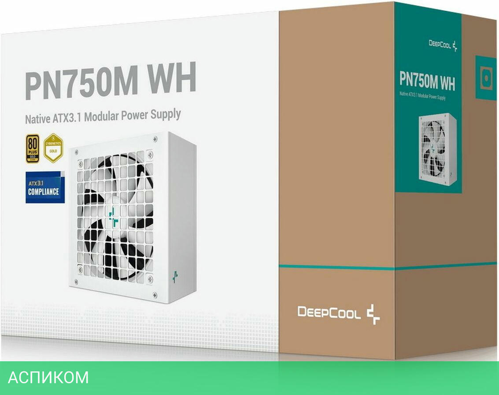 Блок питания Deepcool GAMERSTORM PN750M WH 750W (R-PN750M-FC0W-WGEU)
