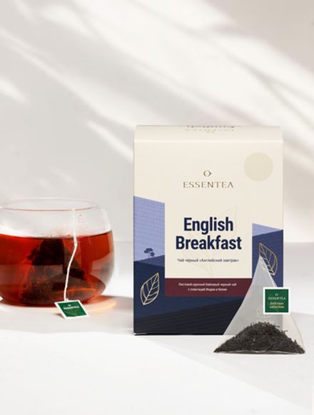 Чай черный "Английский завтрак" в пирамидках 50 г. (2,5 г х 20 шт)