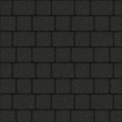 Тротуарная плитка КЛАССИКО - Стоунмикс Черный, комплект из 2 видов плит