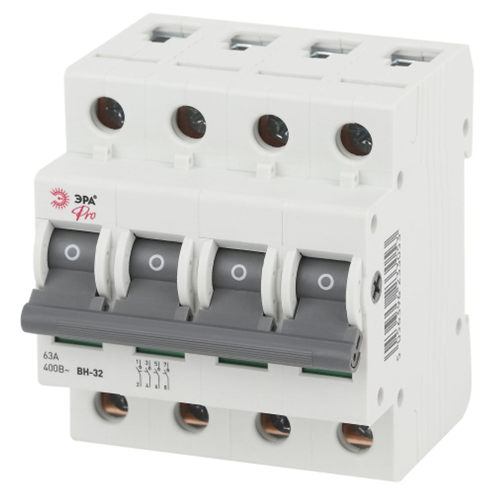 Выключатель нагрузки ЭРА PRO NO-902-174 ВН-32 4P 63A | Выключатели нагрузки