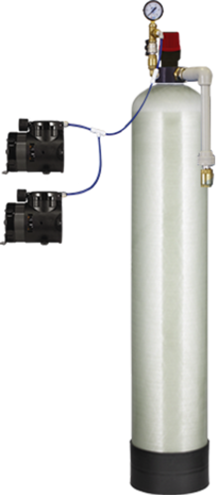 Система напорной аэрации WiseWater 1.5" 2хLP, KAC2 WWAP-1865 AP(х2-1.5")BK