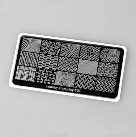 Swanky Stamping Пластина для стемпинга 005