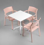 Кресло пластиковое Nardi Trill Armchair, розовый