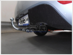 Оцинкованный фаркоп на Peugeot 508 седан, кроме GT 2011-2019 (без электрики), Galia P043C