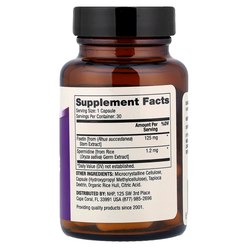 Dr. Mercola, Fisetin and Spermidine, 30 Capsules
