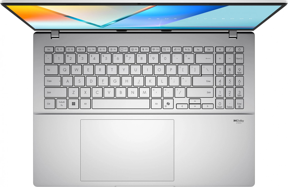Ноутбук  ASUS VivoBook S16 S3607VA-RP042 16 ", Core i7, 16 Гб RAM, 512 Гб SSD, UHD Graphics, Серебристый