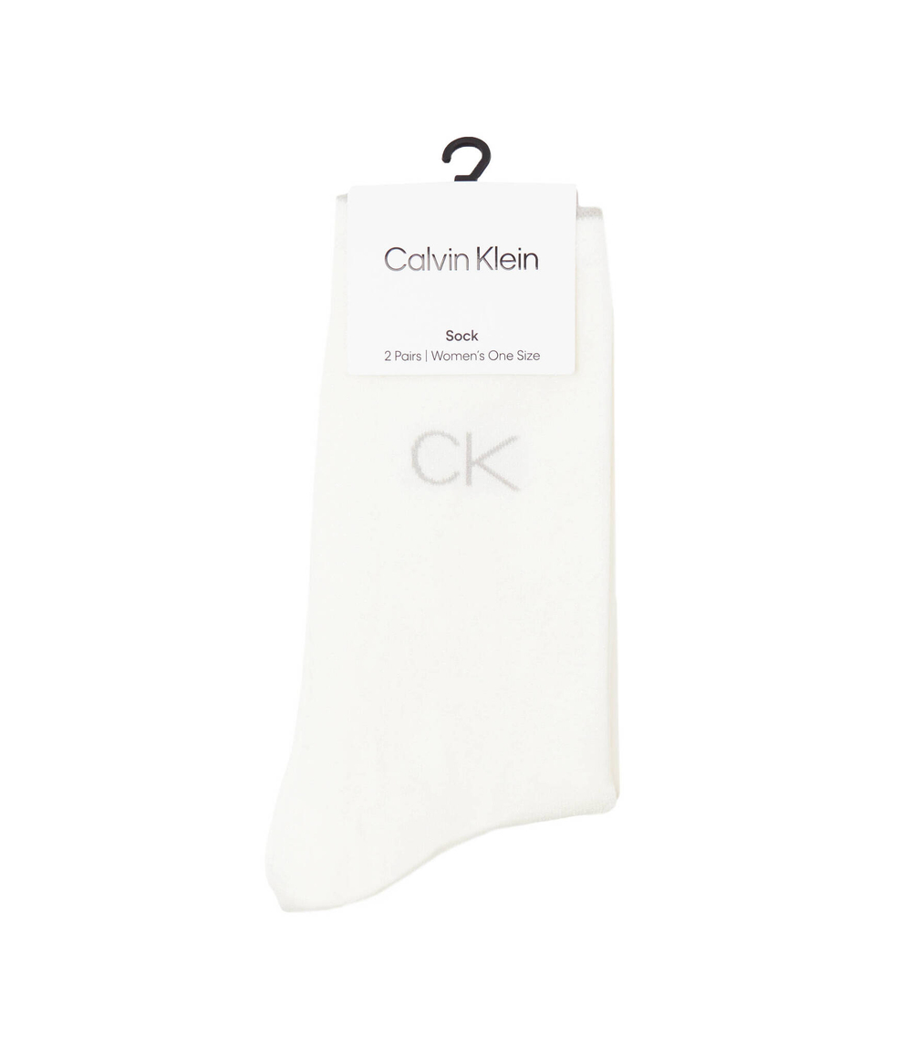 Носки 2 пары Calvin Klein - белый(701228101)