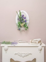 Панно на стену для интерьера цветами 45*31 см