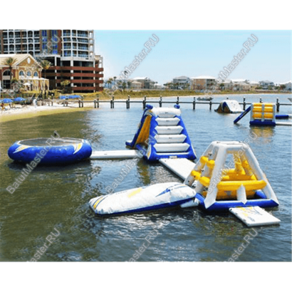 Коммерчесий аквапарк на воде «Береговые увлечения» 15×8×3 м