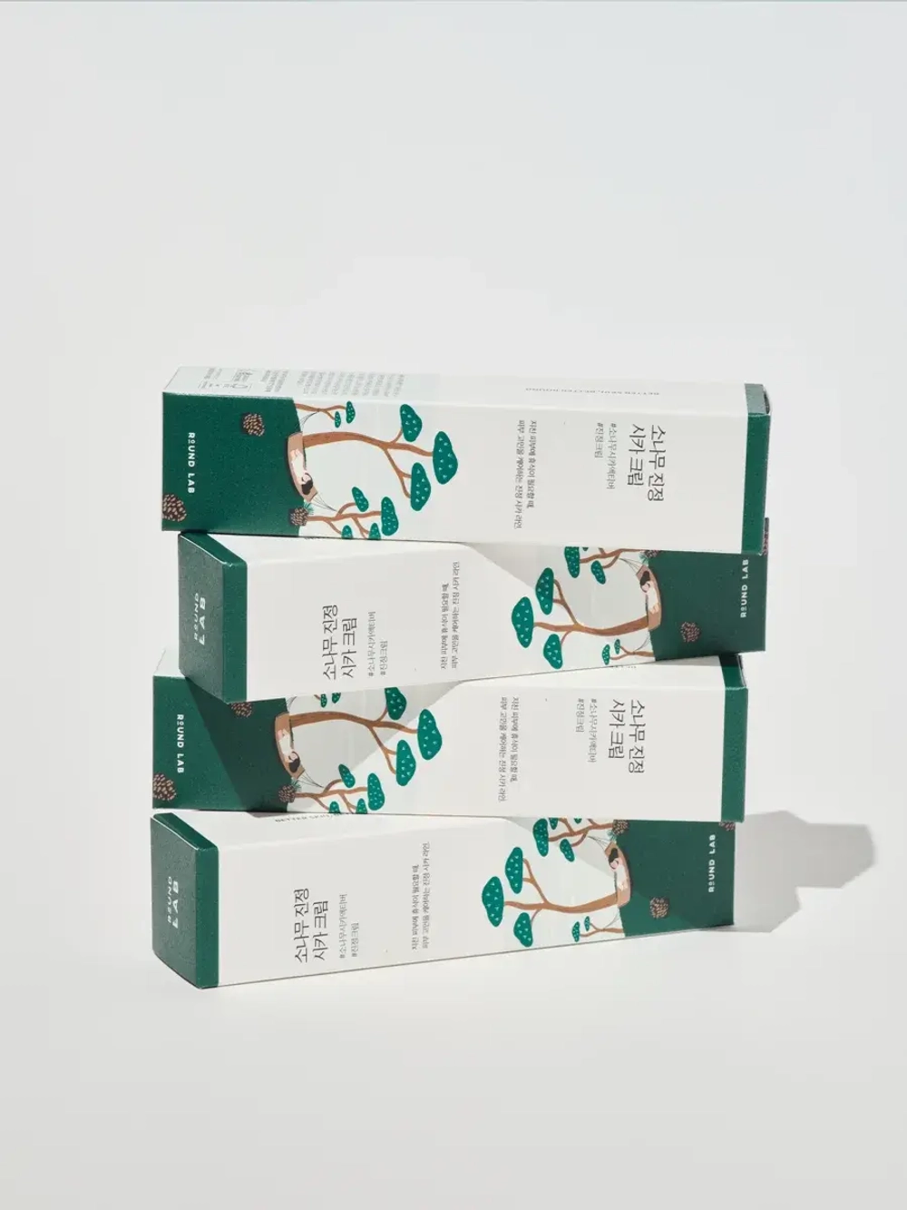 Round Lab Успокаивающий крем с сосной и центеллой: против воспалений и покраснений Pine Calming Cica Cream 50 мл