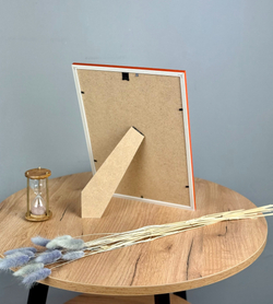 Фоторамка 21х30 см оранжевая, без фактуры, арт. 2130.746773