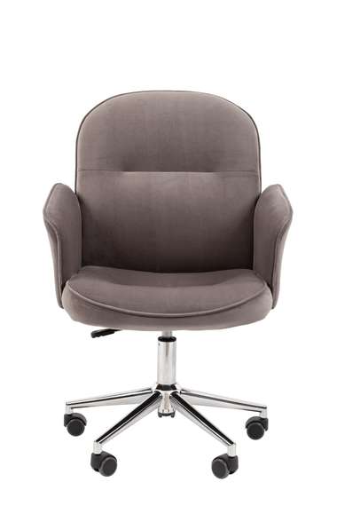 Кресло Chairman Home 130 Россия ткань Т-55 серый