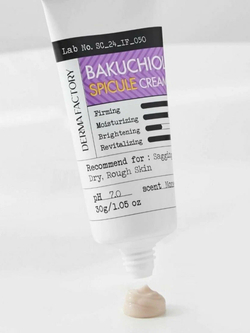 Derma Factory Крем антивозрастной с 1% бакучиола и спикулами - Bakuchiol spicule cream, 30г