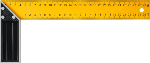 MIRAX 300 мм столярный угольник, двухсторонняя шкала