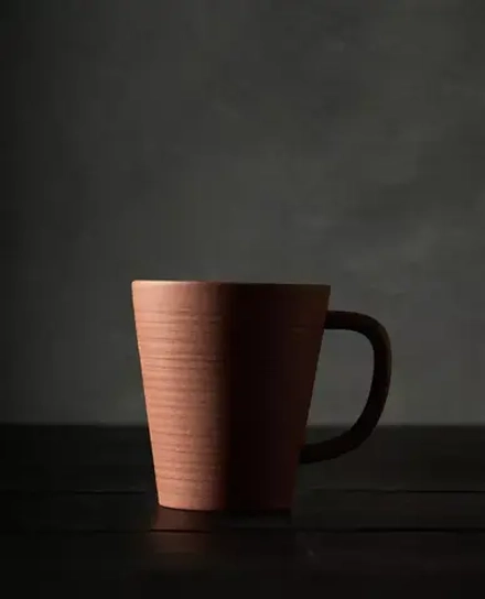 ZARA HOME КРУЖКА, ТЕРРАКОТОВЫЙ