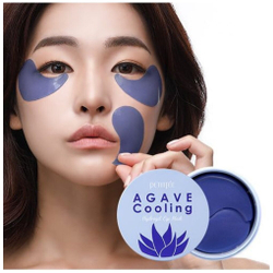 Petitfee охлаждающие гидрогелевые патчи с экстрактом агавы Agave cooling hydrogel eye mask, 60 шт.