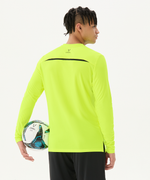 Футболка судейская с длинным рукавом DIVISION PerFormDRY Referee LS Tee, желтый неон