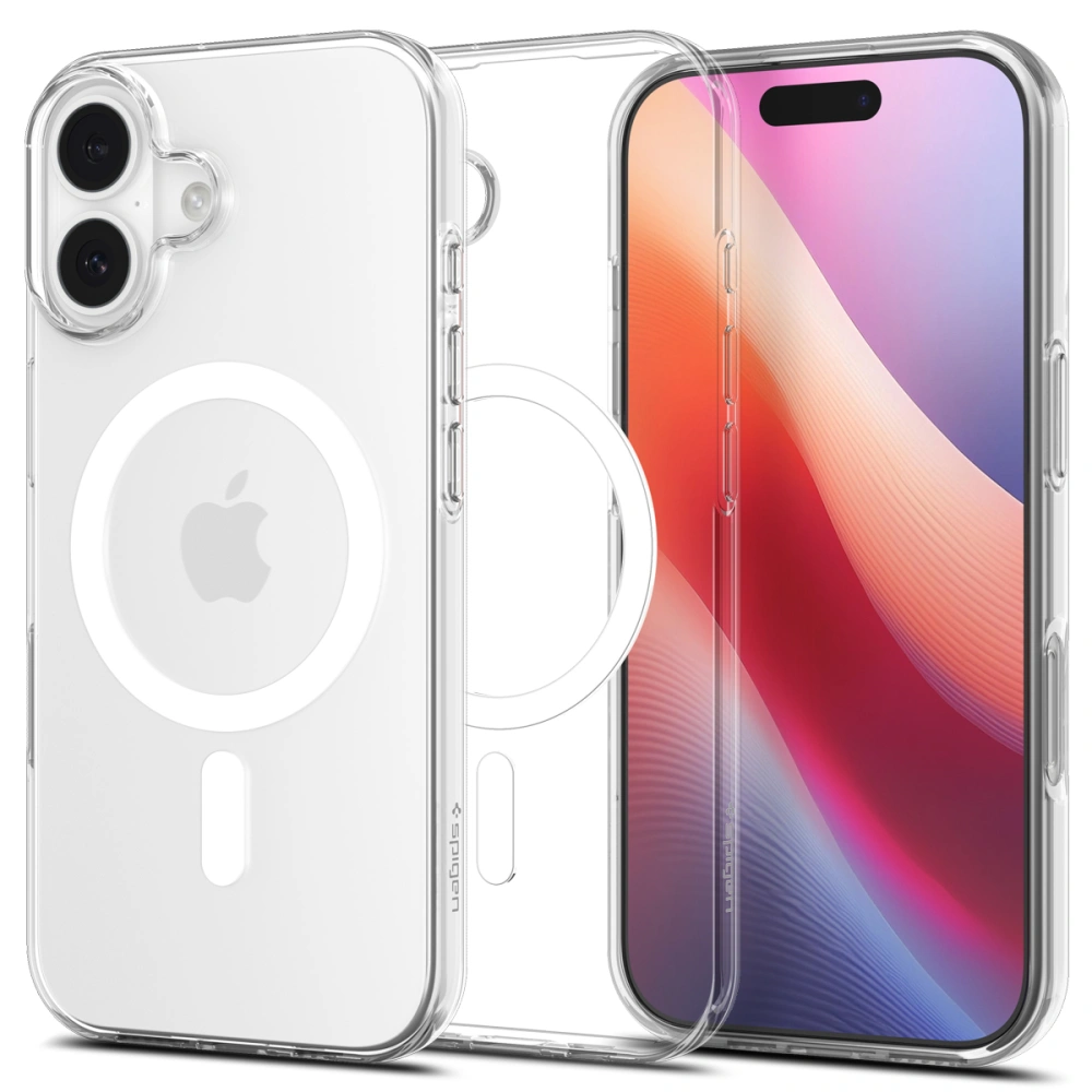 Чехол Spigen Liquid Crystal Magsafe для iPhone 17 прозрачный