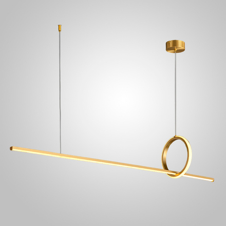 Подвесной Светильник Moffit B Long L90 Brass By Imperiumloft
