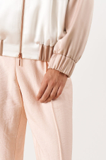 1860 Жакет женский (пудровый/молочный)