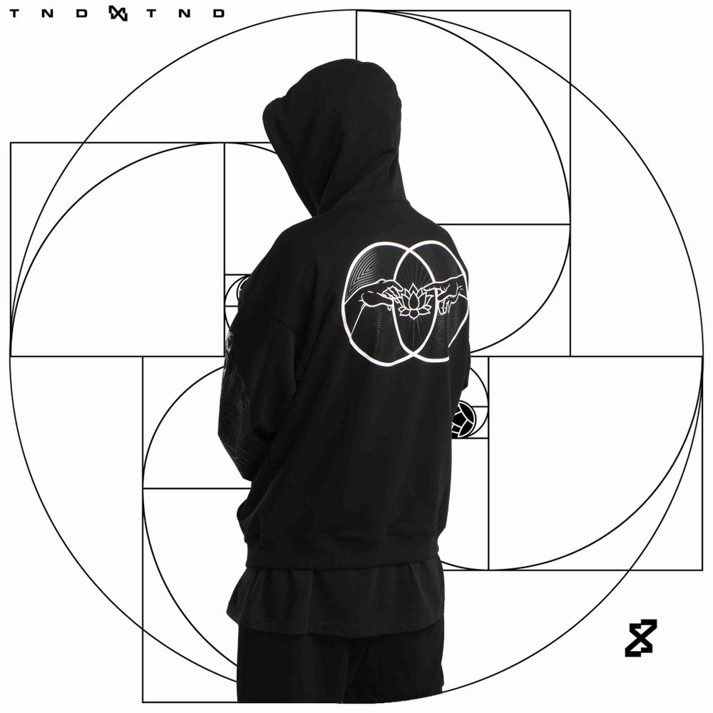 Худи Тандем Тэндай Renaissance 3.0 черный