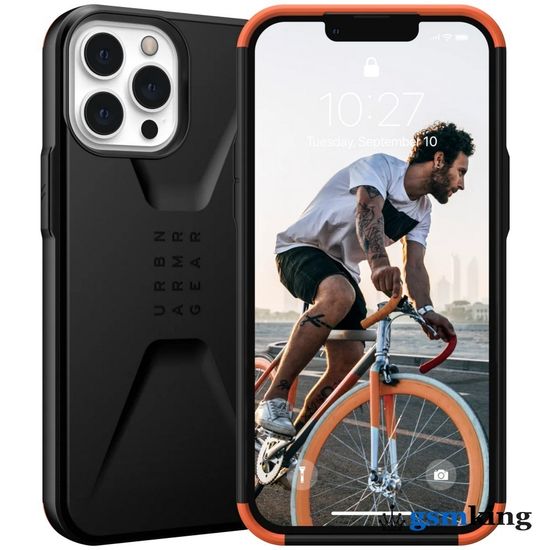 UAG Civilian Series Case for Apple iPhone 13 Pro Max Black (Чёрный)11316D114040