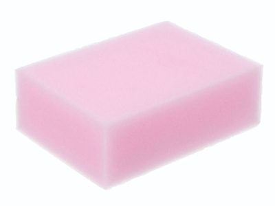 Губка меламиновая для удаления пятен 9*6*3см VETTA (розовая)
