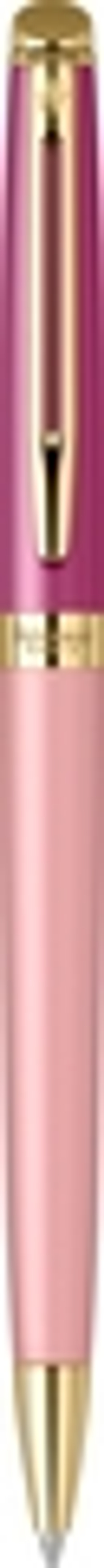 Шариковая ручка Waterman Hemisphere Colour Blocking Pink GT M син. черн. в подарочной коробке