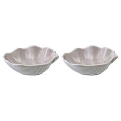 Набор из 2 салатников cockle серого цвета из коллекции sea treasures