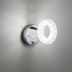 Citilux Кристалино CL559511 LED Спот поворотный с выключателем Хром