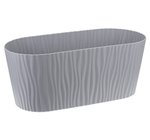 Кашпо ВОЛНА 4,2 л овальное с вкладышем М3191