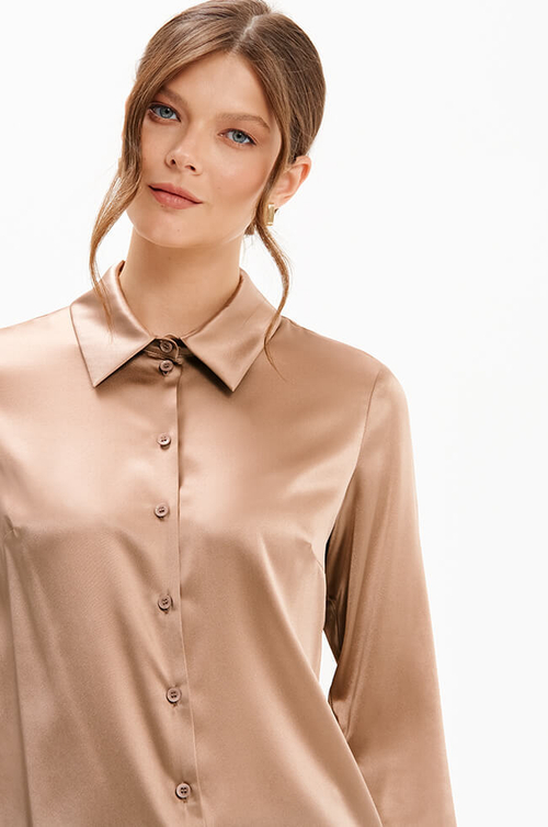 23457 Блузка женская (бежевый)