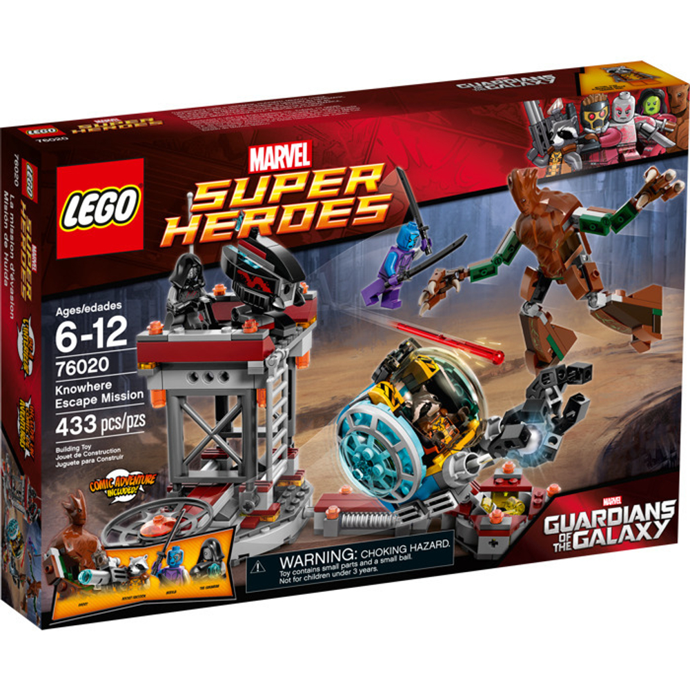 LEGO Super Heroes: Миссия Побег в Забвение 76020 — Knowhere Escape Mission — Лего Супергерои Марвел