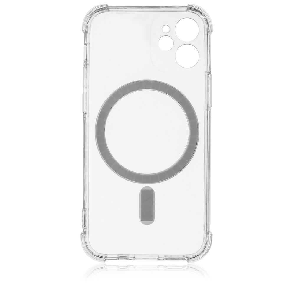 Чехол ROSCO для Apple iPhone 12 mini оптом (арт. IP12MINI-TPU-MAGSAFE-CLEAR)