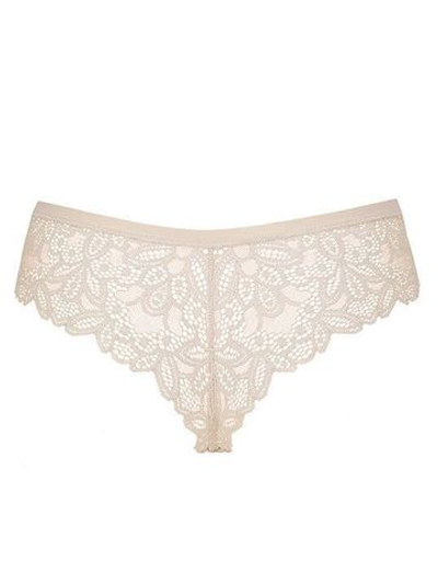 Трусики-бразилиана с низкой линией талии Bella Best Comfort (Размер: L) (Цвет: кремовый)