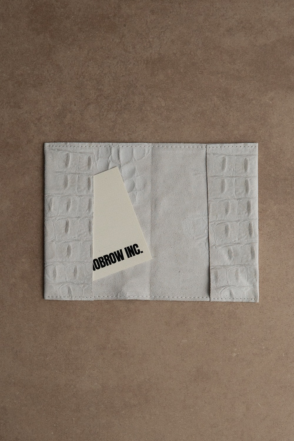 Обложка на паспорт SUEDE PASSPORT CASE CROCODILE