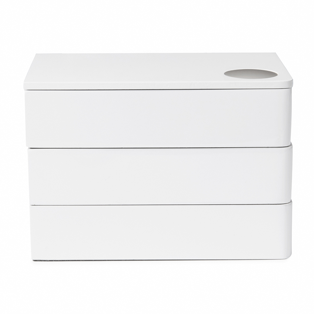 Шкатулка spindle, белая